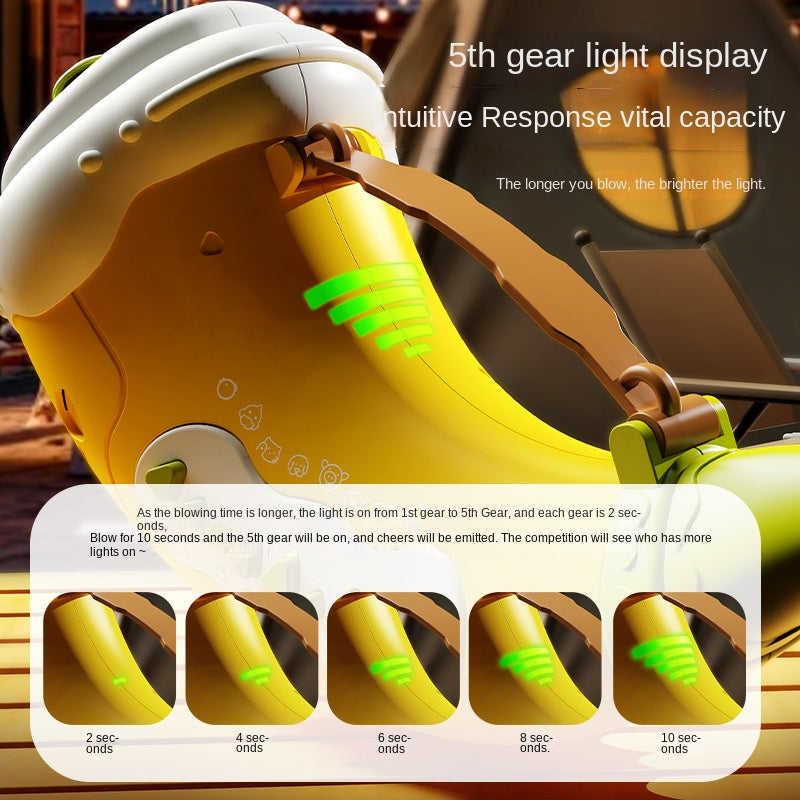 Animal Gathering Simulated Sound Effect Blowing Horn Children&#039;s Whistle Exercise Vital Capacity Blowing Horn Toy