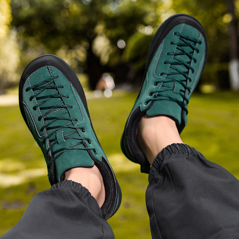 Cross-Border New Autumn And Winter Casual Shoes For Men And Women, Wide Toe, Wide Sole, Barefoot Shoes, Outdoor Lightweight Non-Slip Large Toe Hiking Shoes