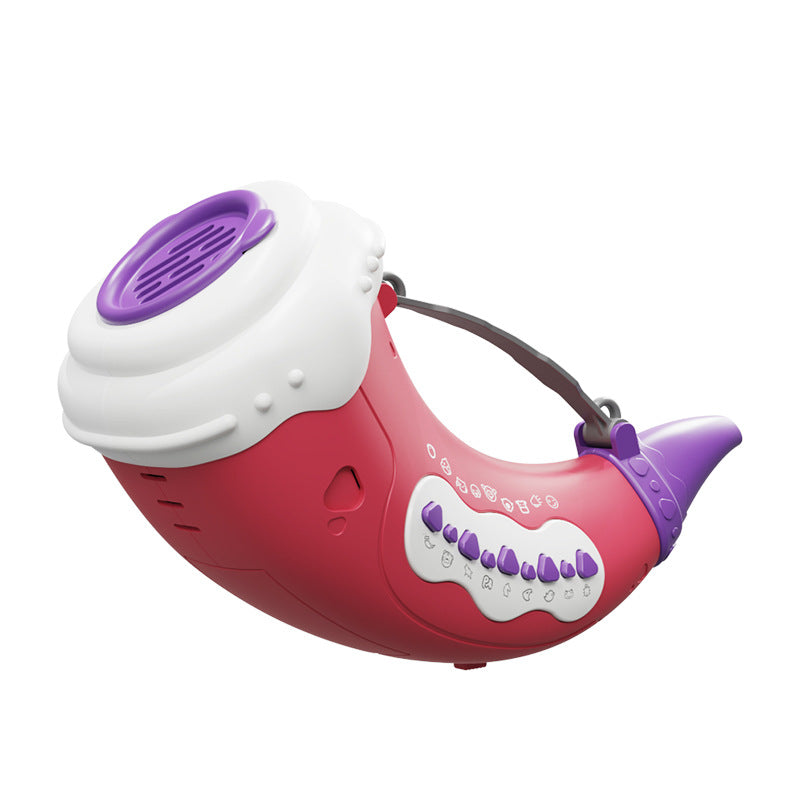 Animal Gathering Simulated Sound Effect Blowing Horn Children&#039;s Whistle Exercise Vital Capacity Blowing Horn Toy