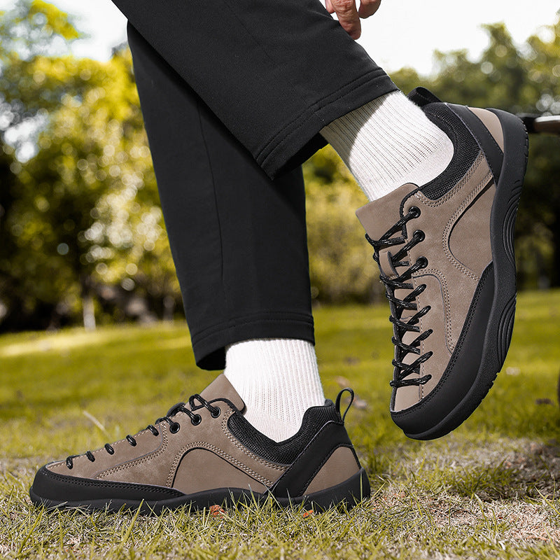 Cross-Border New Autumn And Winter Casual Shoes For Men And Women, Wide Toe, Wide Sole, Barefoot Shoes, Outdoor Lightweight Non-Slip Large Toe Hiking Shoes